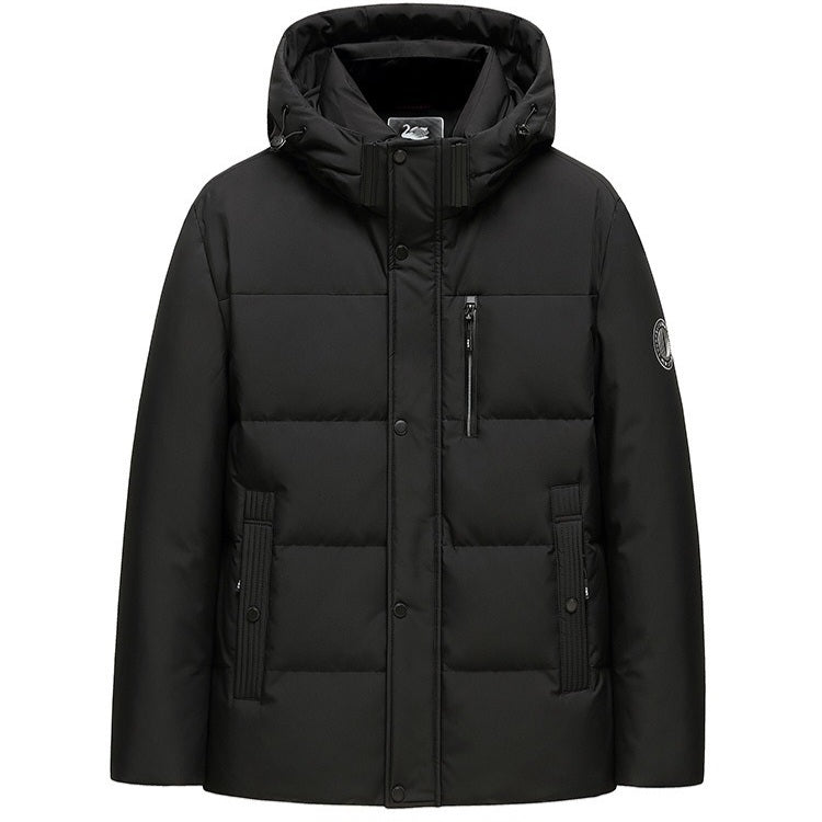 Herren Daunenjacke mit Kapuze – Warm, Alltagstauglich & Funktional
