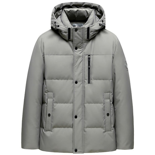 Herren Daunenjacke mit Kapuze – Warm, Alltagstauglich & Funktional