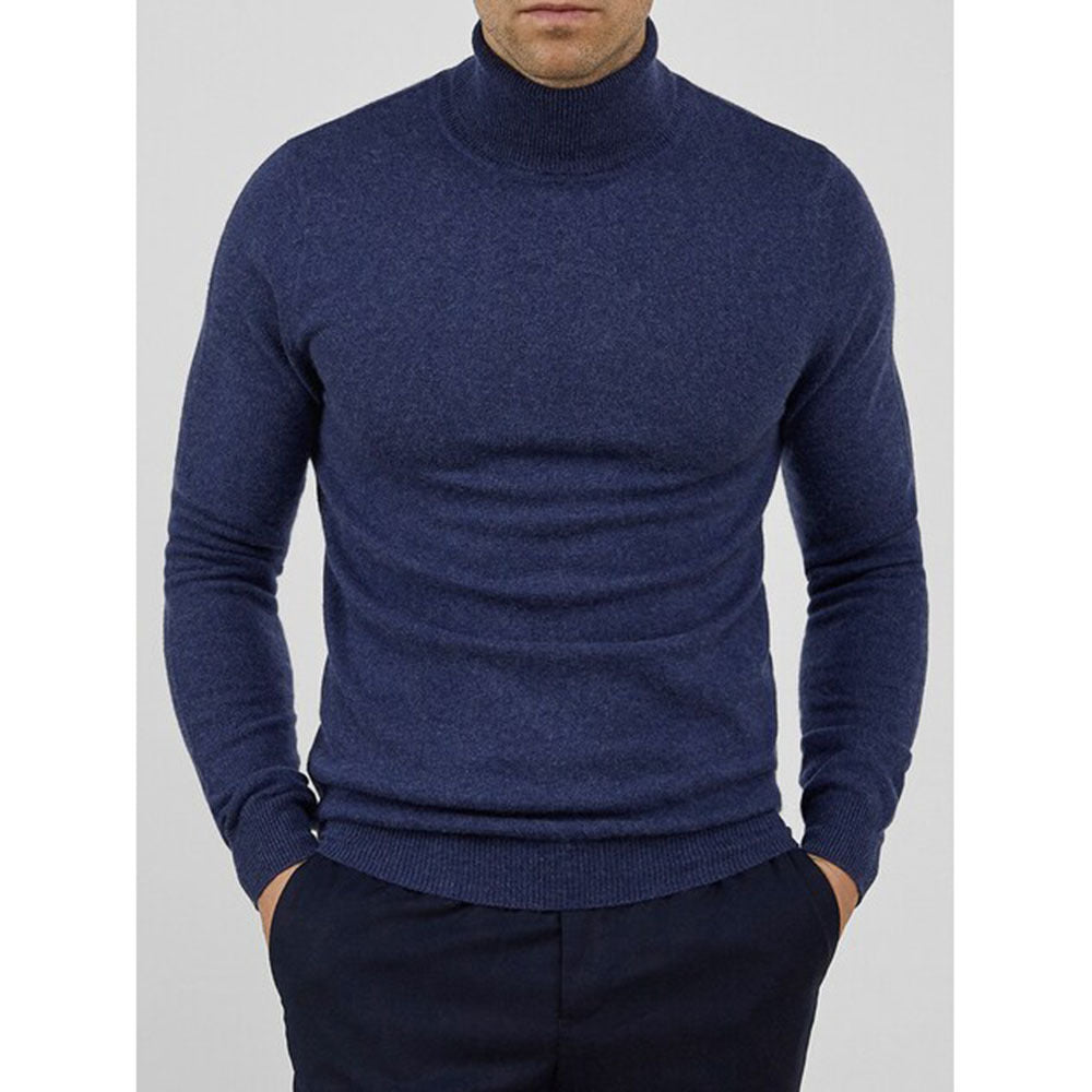 Herren Rollkragenpullover – Slim Fit, körpernah & minimalistisch