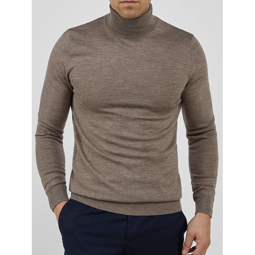 Herren Rollkragenpullover – Slim Fit, körpernah & minimalistisch