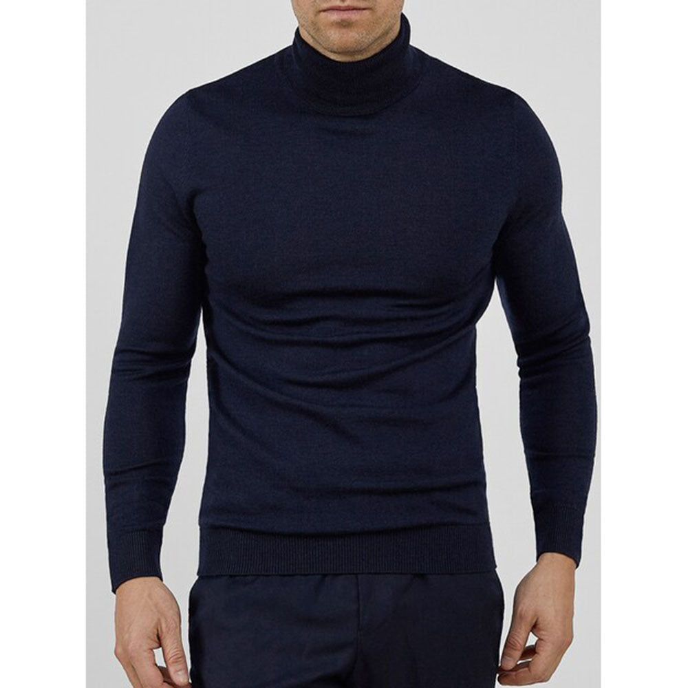 Herren Rollkragenpullover – Slim Fit, körpernah & minimalistisch