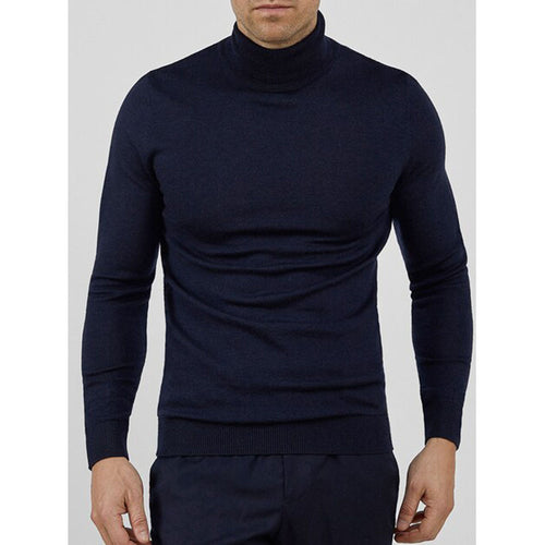 Herren Rollkragenpullover – Slim Fit, körpernah & minimalistisch