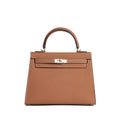 The Heritage Top-Handle Satchel | Premium Epsom Leather Icon with Gold Hardware