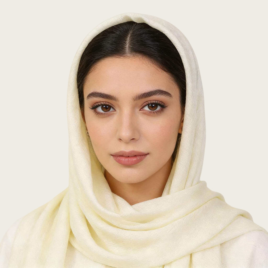 The Sovereign Silk-Modal Drape | Premium Anti-Slip Luxury Hijab