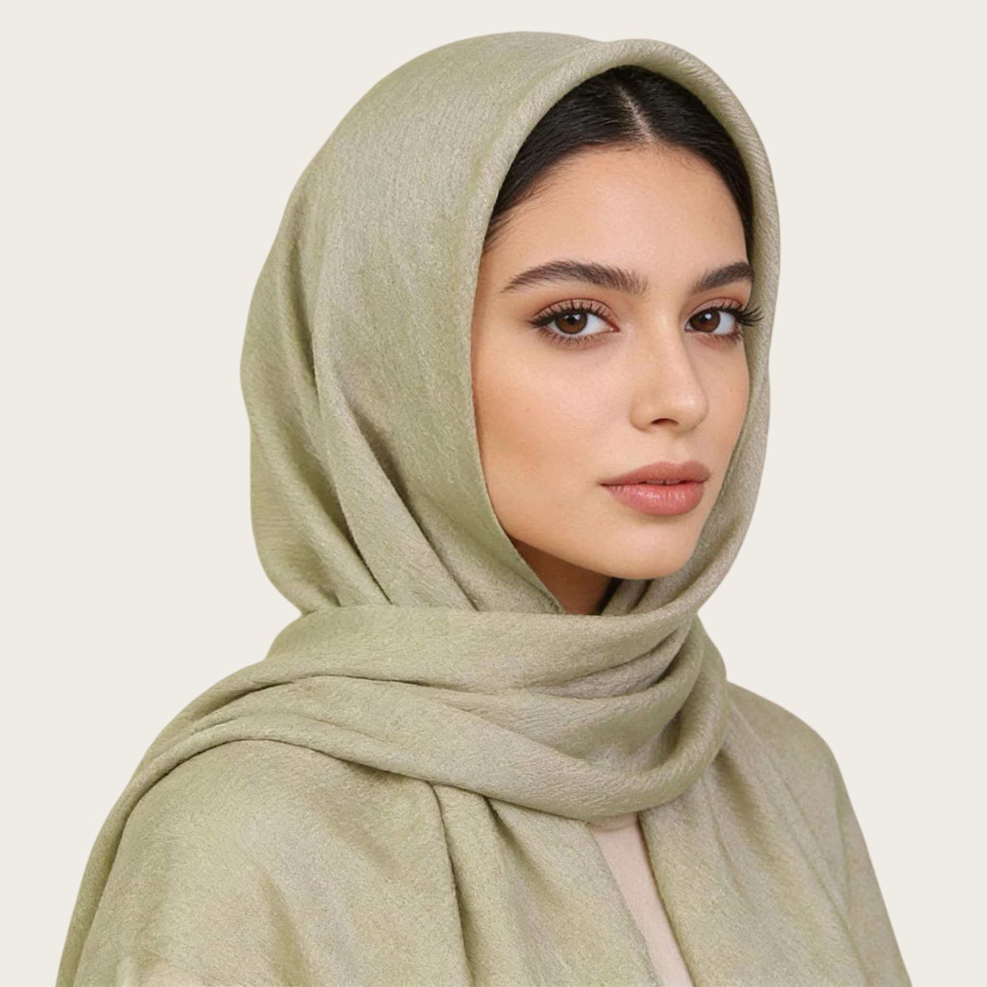 The Sovereign Silk-Modal Drape | Premium Anti-Slip Luxury Hijab