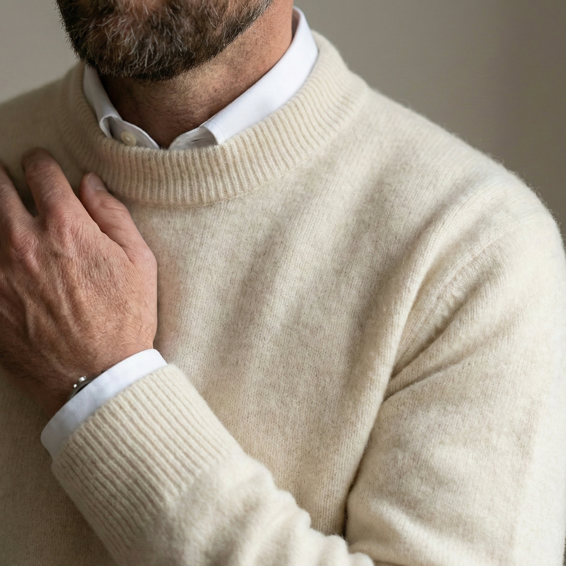 Herren Wollpullover – Extra weich, kaschmirähnliche Haptik