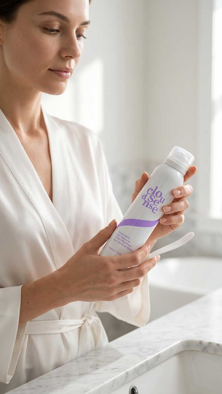 Cloud Sense™ Pain-Free Hair Removal Spray & Spatula Set